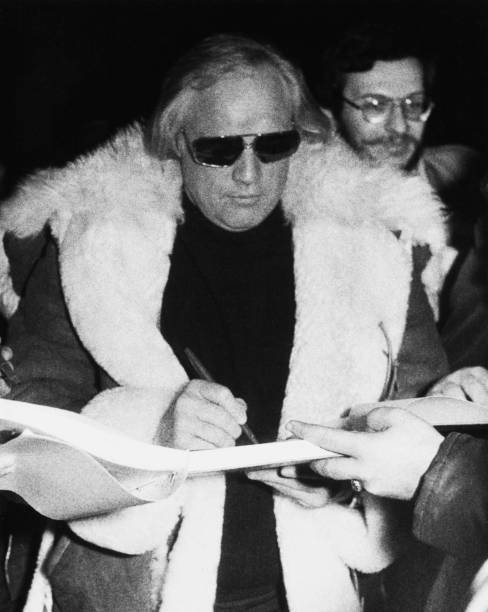 photo-Marlon Brando 1994