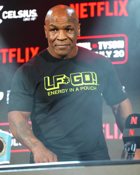 photo-Mike Tyson 2024