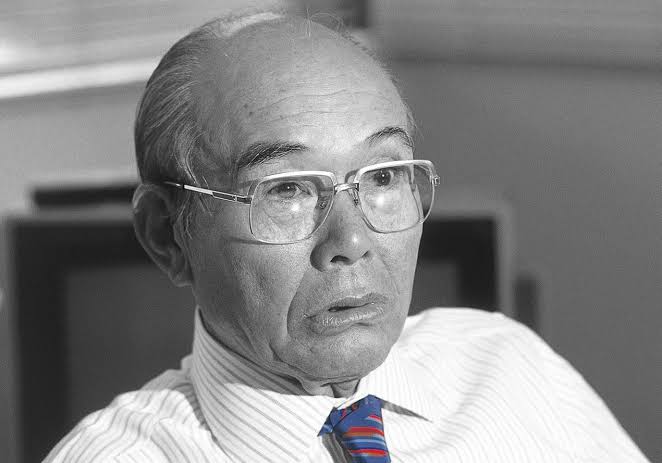 photo-Soichiro Honda 1985