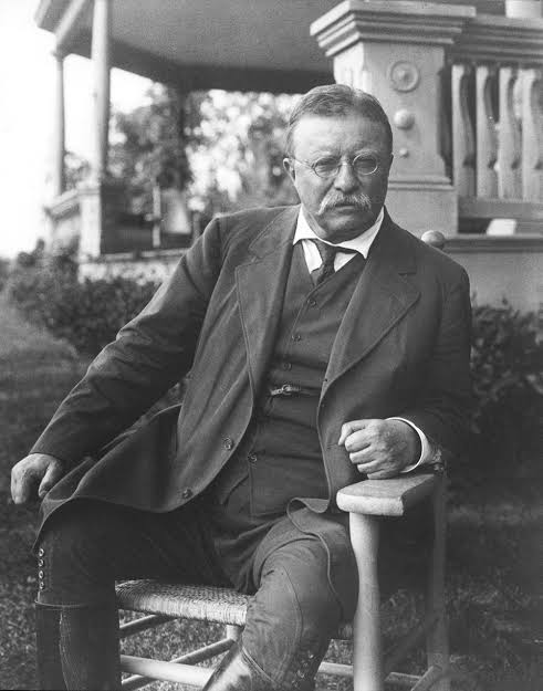photo-Theodore Roosevelt 1918