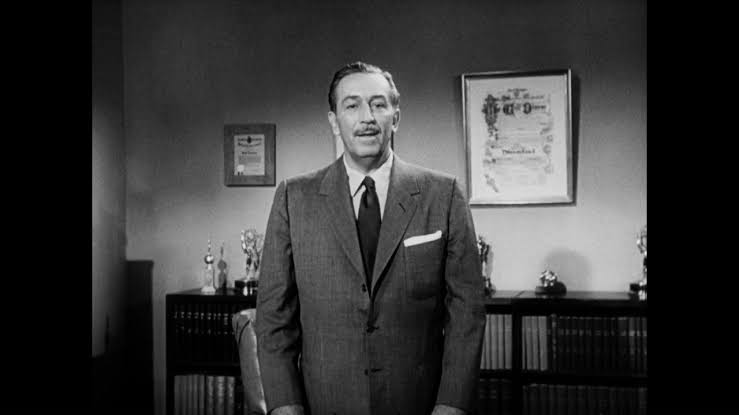 photo-Walt Disney 1955