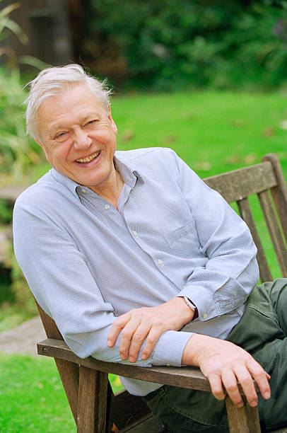photo-David Attenborough 1998