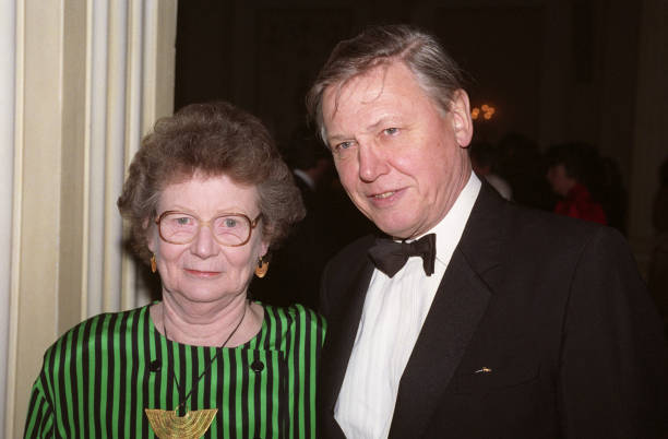 photo-David Attenborough 1991