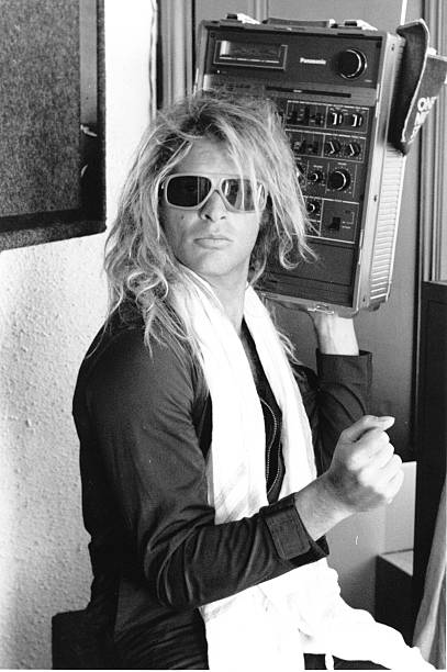 photo-David Lee Roth 1982