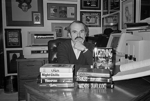 photo-Dean Koontz 1988