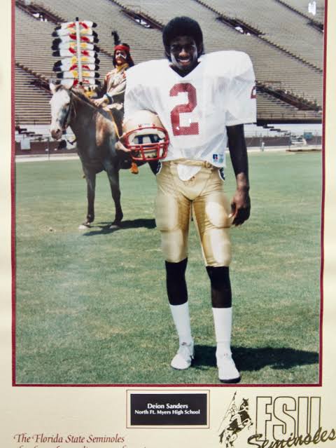 photo-Deion Sanders 1982