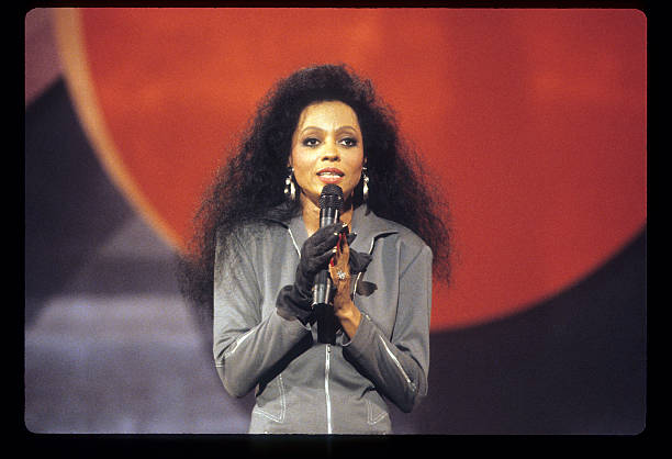 photo-Diana Ross 1986