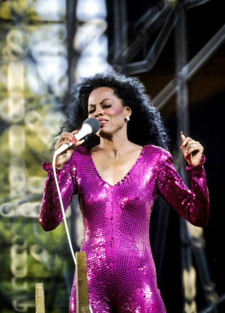 photo-Diana Ross 1983