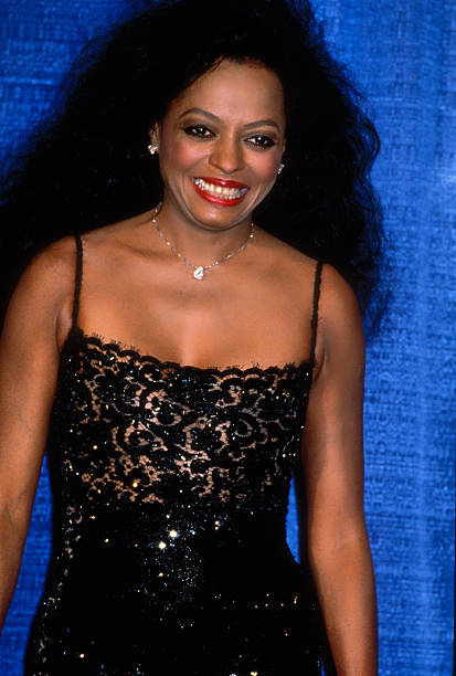 photo-Diana Ross 1987