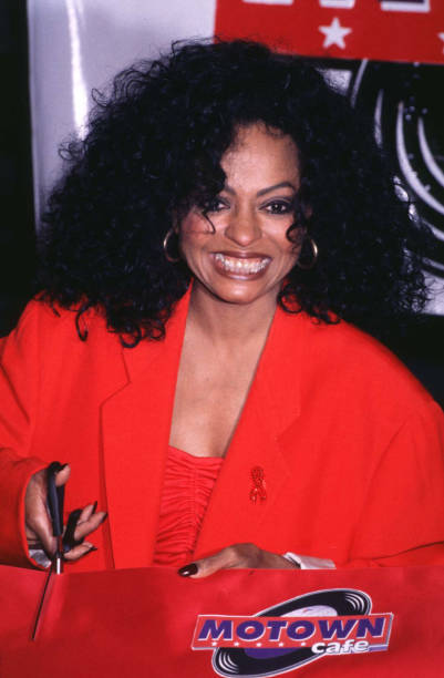 photo-Diana Ross 1995