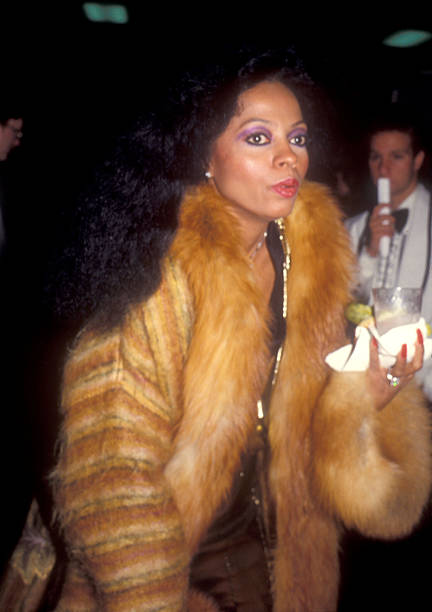 photo-Diana Ross 1984