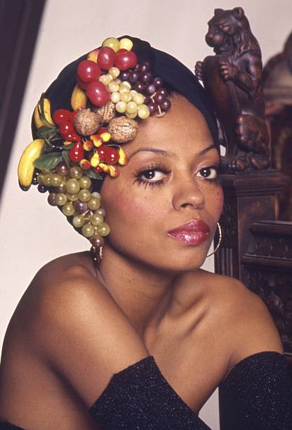 photo-Diana Ross 1984