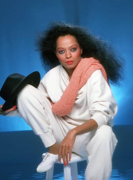 photo-Diana Ross 1987