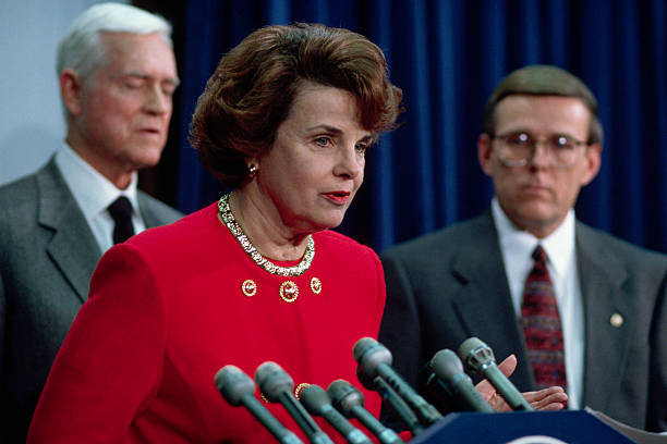 photo-Dianne Feinstein 1995
