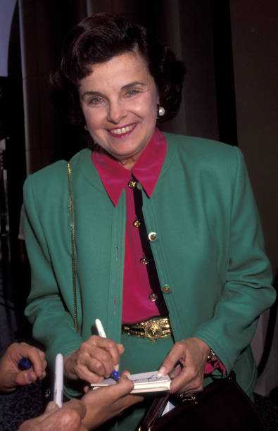 photo-Dianne Feinstein 1992