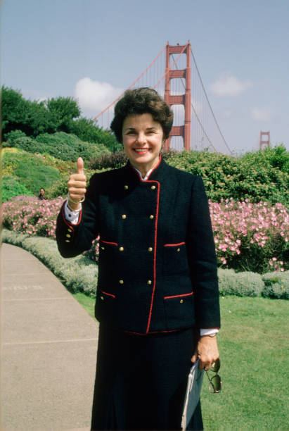 photo-Dianne Feinstein 1987