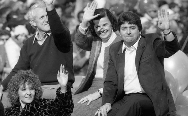 photo-Dianne Feinstein 1985