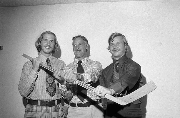 photo-Gordie Howe 1973