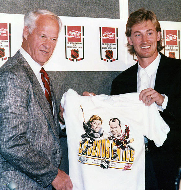 photo-Gordie Howe 1989