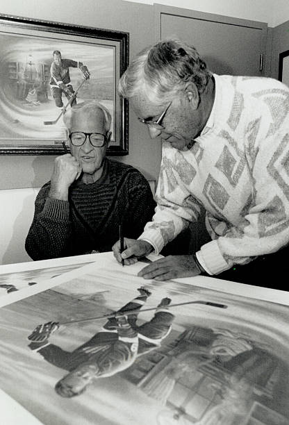 photo-Gordie Howe 1991