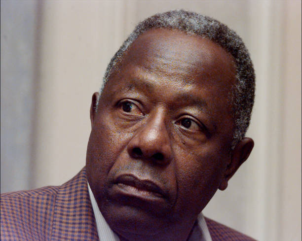 photo-Hank Aaron 1999