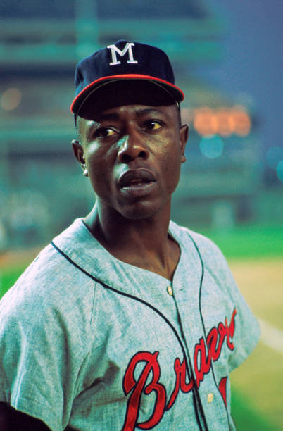 photo-Hank Aaron 1965