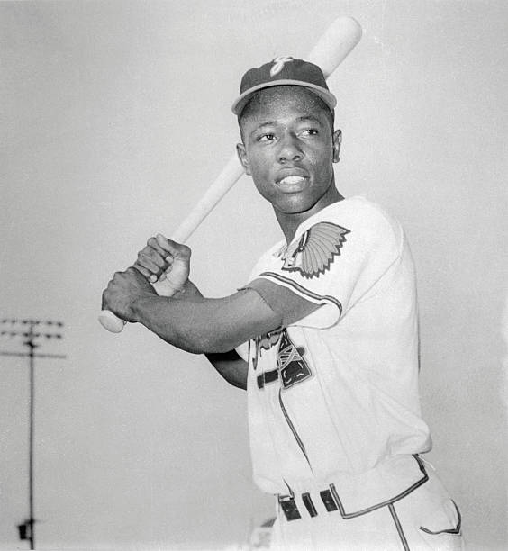 photo-Hank Aaron 1953