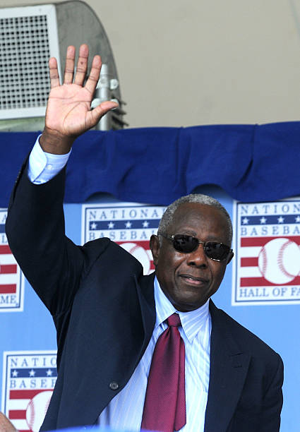 photo-Hank Aaron 2008