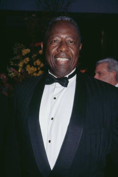 photo-Hank Aaron 1996