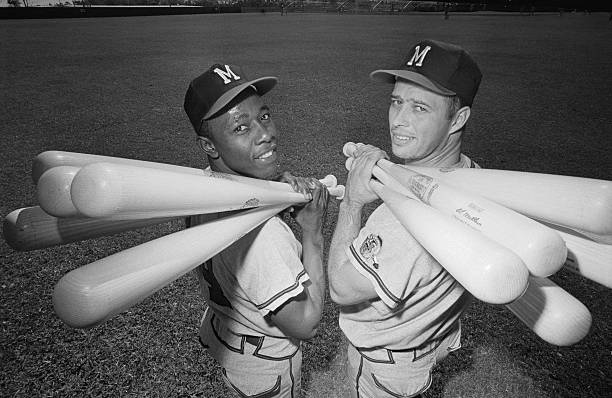 photo-Hank Aaron 1961