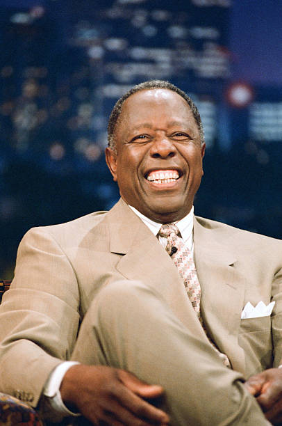 photo-Hank Aaron 1995