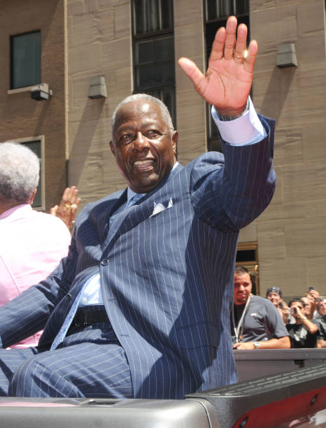 photo-Hank Aaron 2008