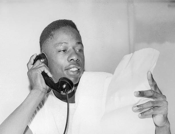photo-Hank Aaron 1957