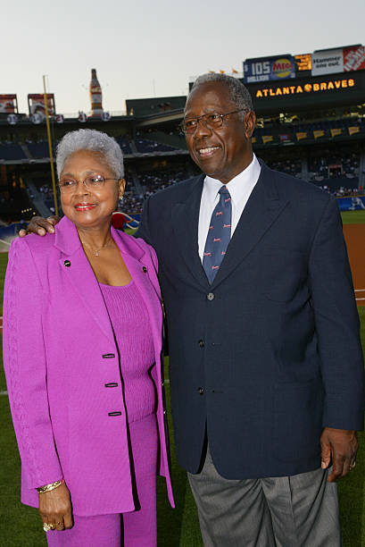 photo-Hank Aaron 2004
