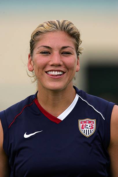 photo-Hope Solo 2007