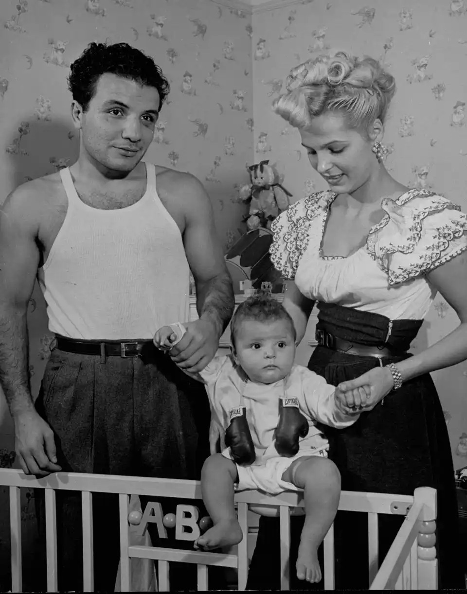 photo-Jake LaMotta 1947
