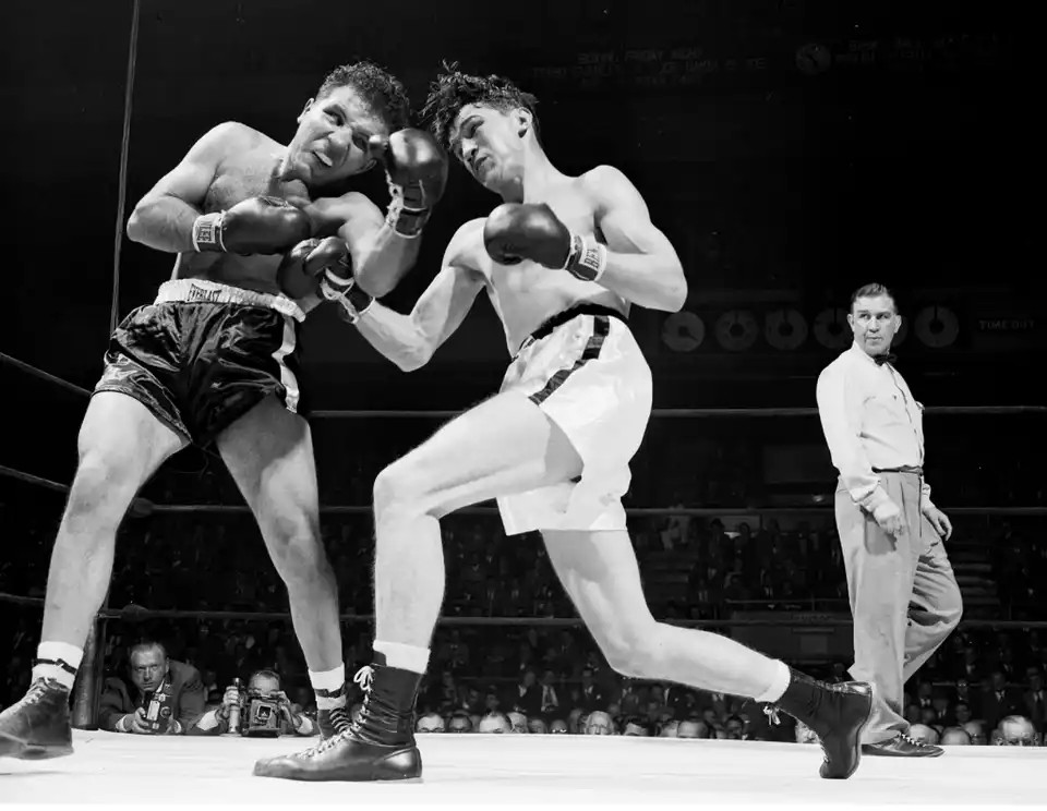 photo-Jake LaMotta 1948
