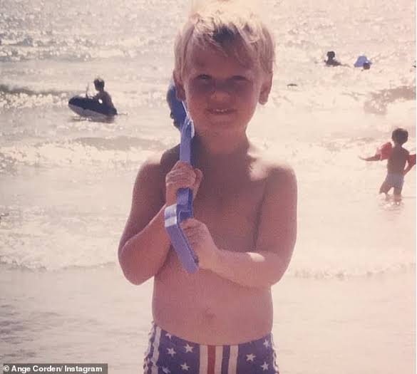 photo-James Corden 1983