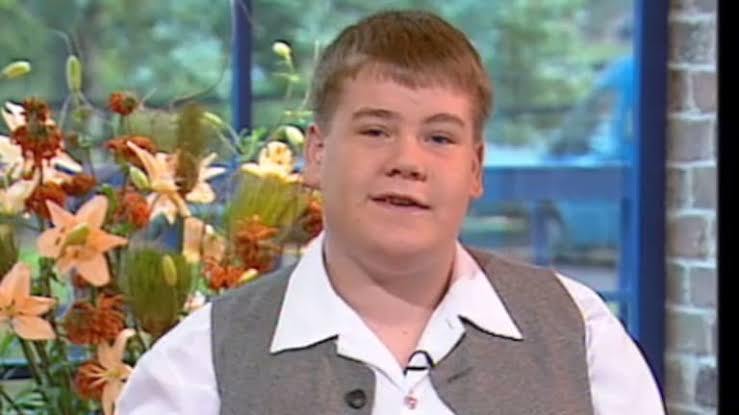 photo-James Corden 1996