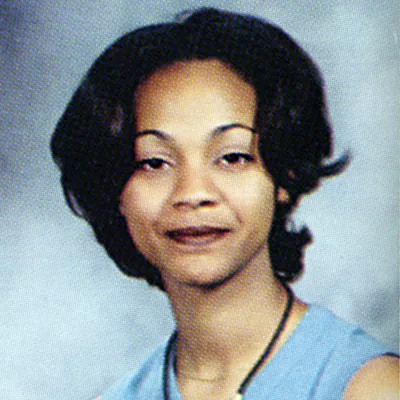photo-Zoe Saldana 1996