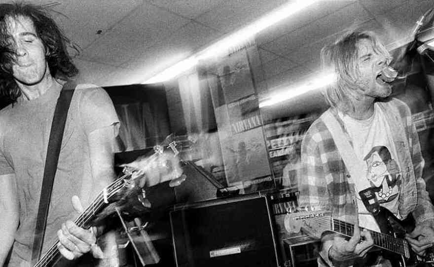 photo-Kurt Cobain 1991