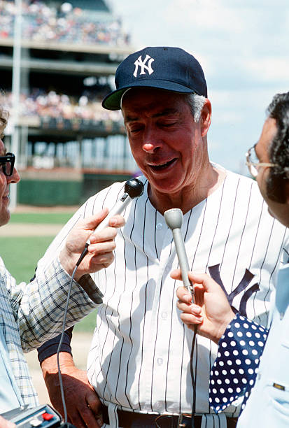 photo-Joe DiMaggio 1976