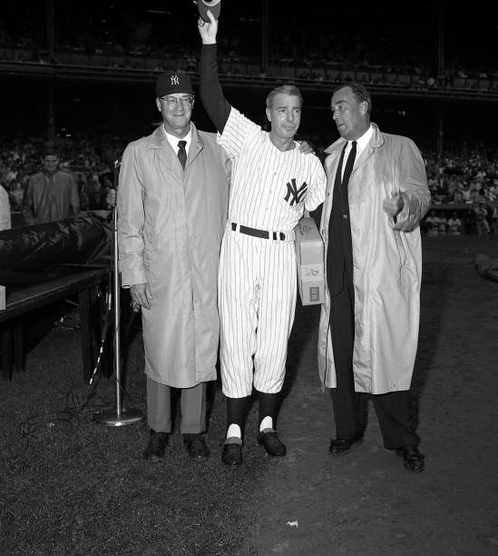 photo-Joe DiMaggio 1961