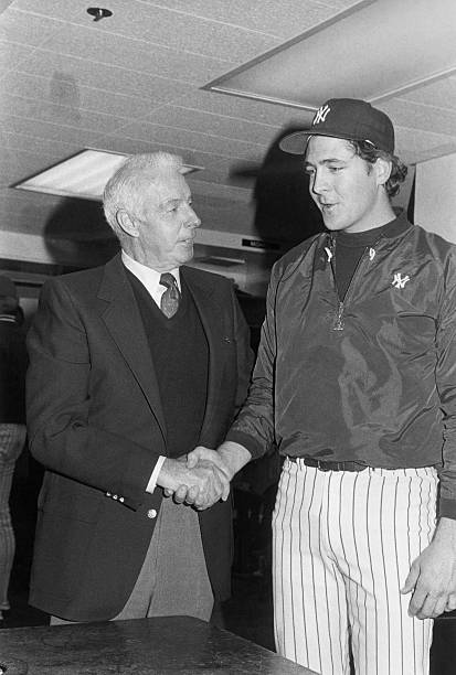 photo-Joe DiMaggio 1984
