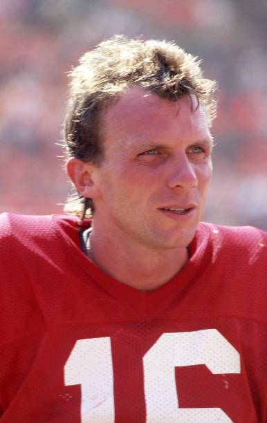 photo-Joe Montana 1986