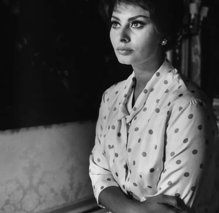 photo-Sophia Loren 1961