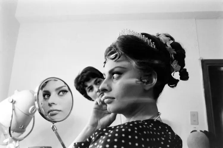 photo-Sophia Loren 1962