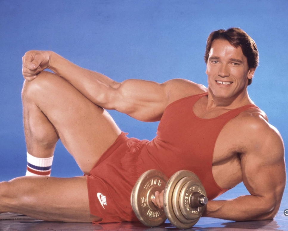 photo-Arnold Schwarzenegger 1985