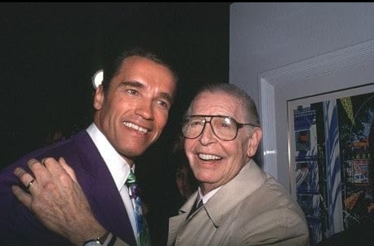 photo-Arnold Schwarzenegger 1991