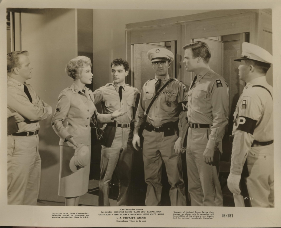 photo-Barbara Eden 1959